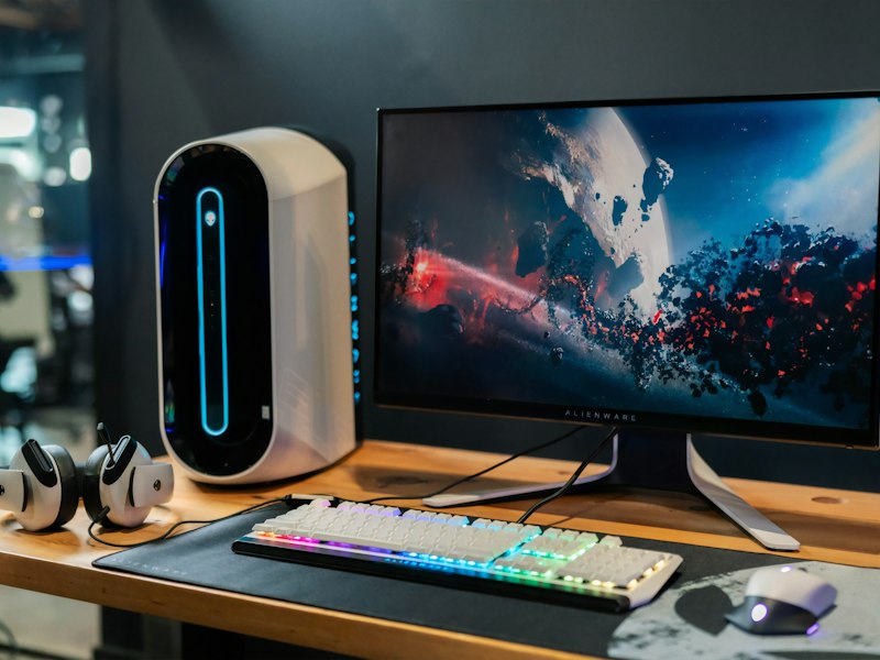 Assembled desktop PC